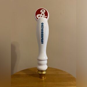 Brooklyn Brewery Ceramic Oktoberfest Beer Tap Handle 12”
